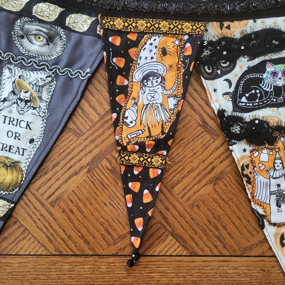 Handmade Halloween Bunting